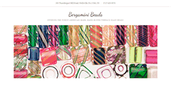 Desktop Screenshot of bergaminibeads.com